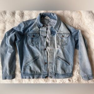 Vintage Wrangler Light Blue Denim Jacket